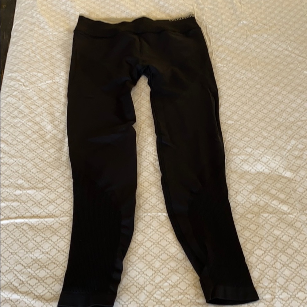 Lululemon Black Thicker Leggings (sz 10)